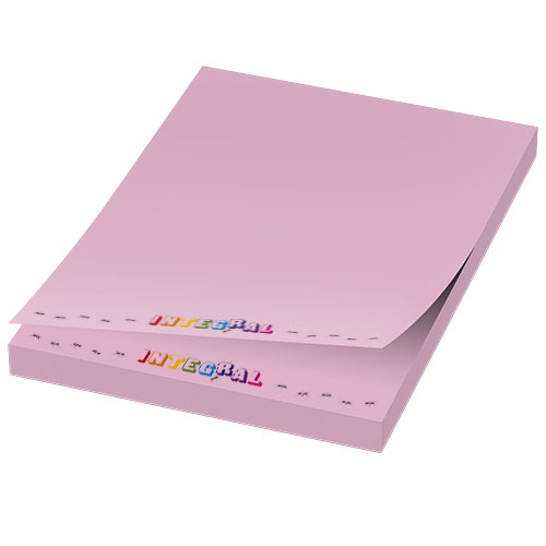 Pense-bêtes autocollants personnalisables 5 x 7,5 cm Rose clair